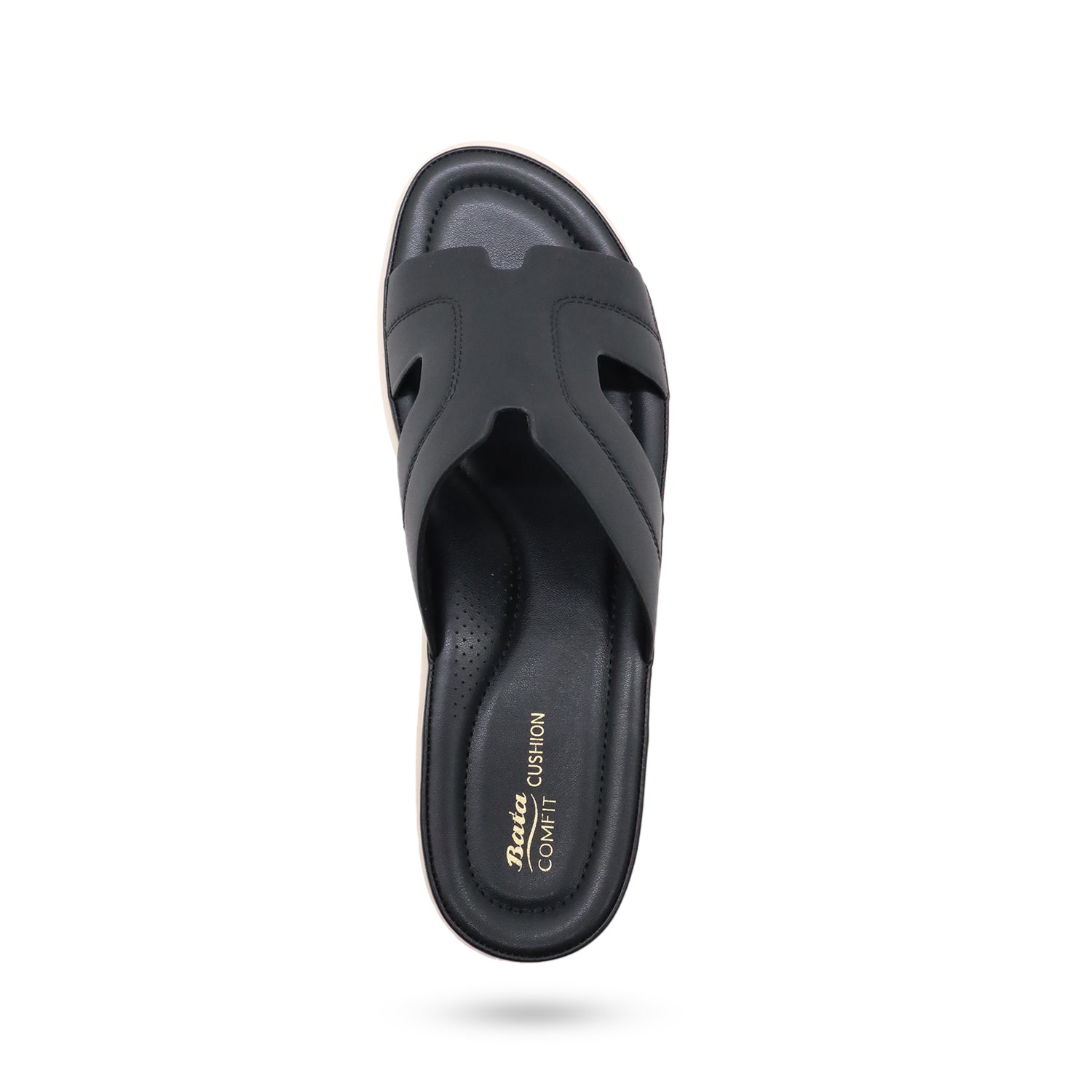 Bata Comfit Women Black Sandal