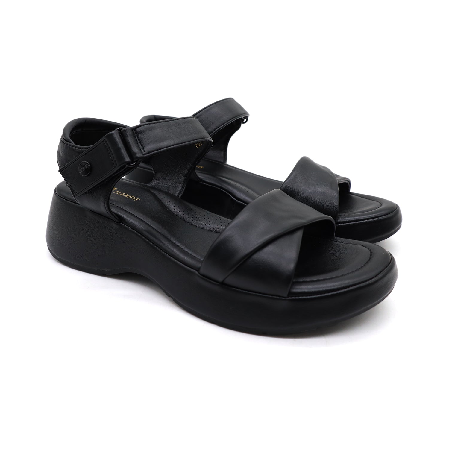Bata Comfit Women Black Sandal