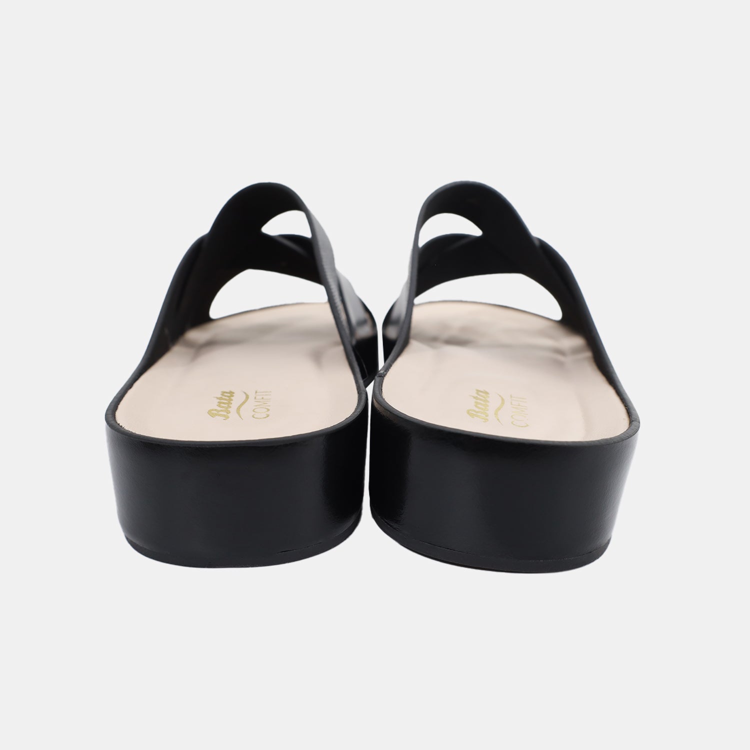 Bata Comfit Women Black Sandal