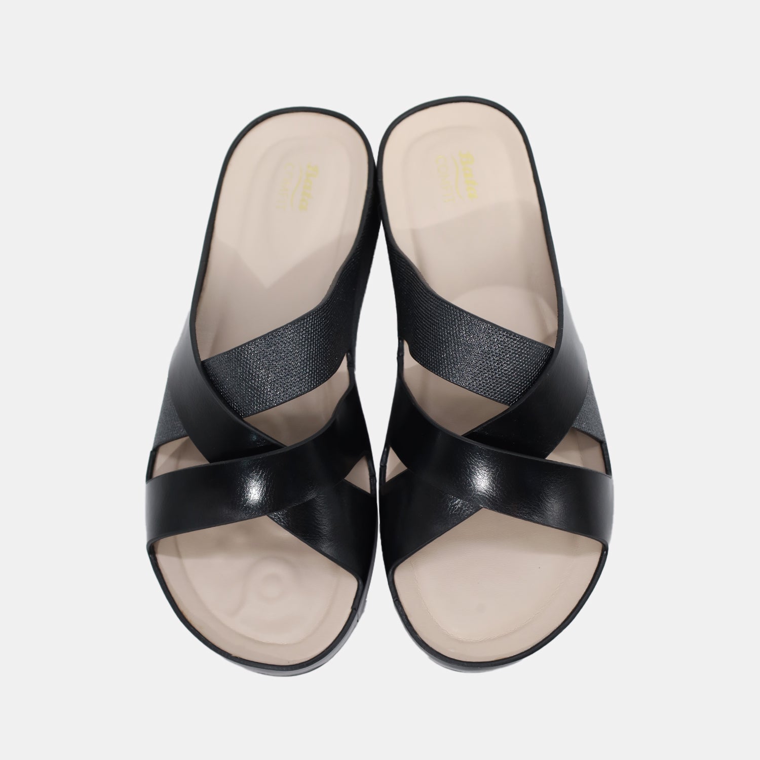 Bata Comfit Women Black Sandal
