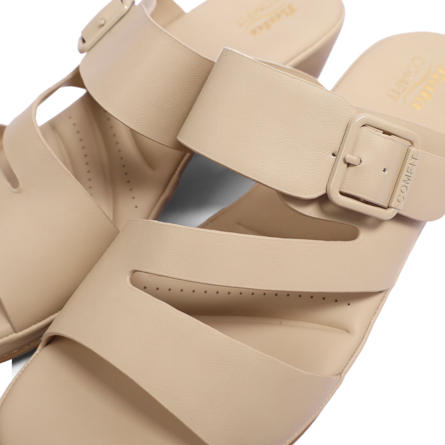 Bata Comfit  Women Off White Sandal