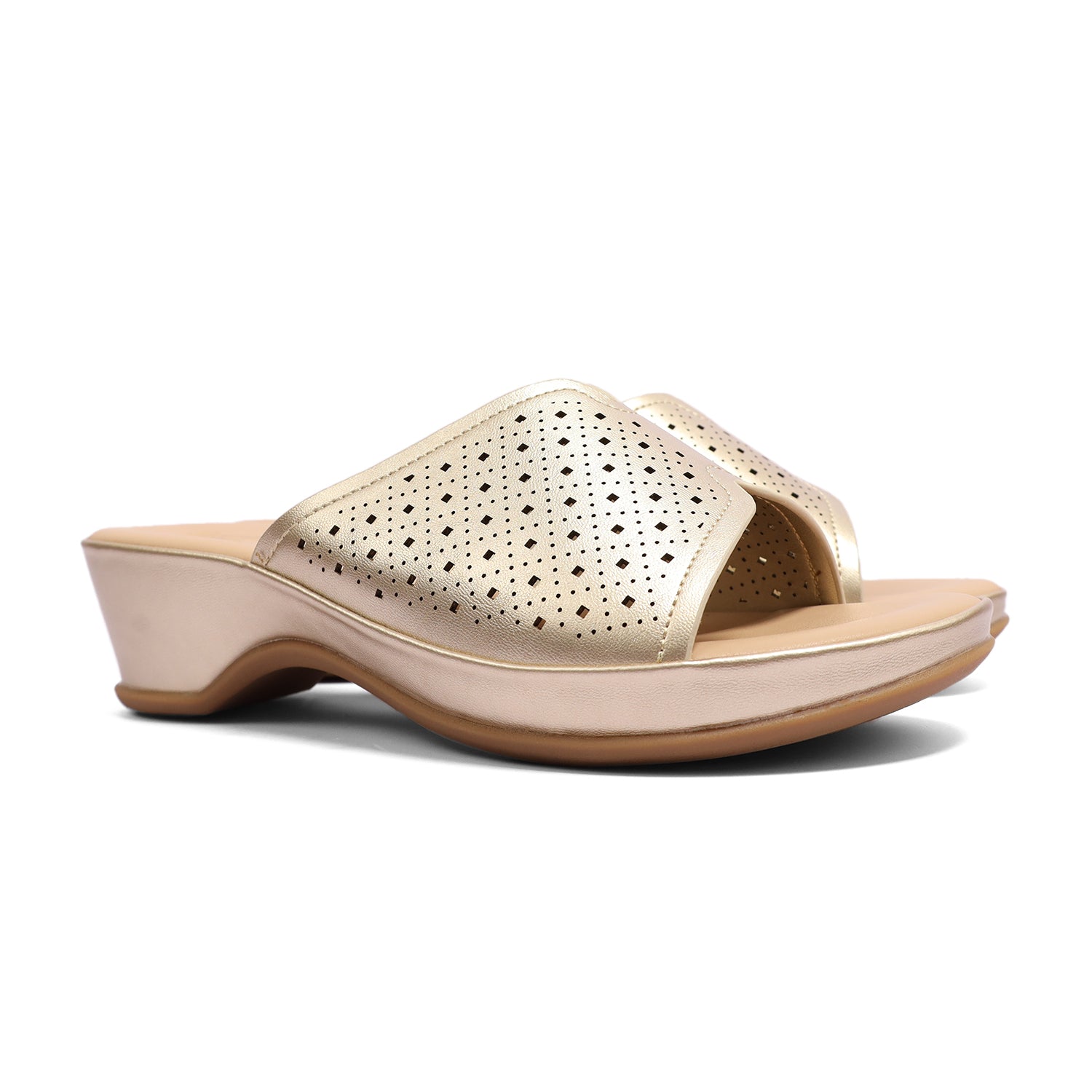 Bata Comfit  Women LT Gold Sandal