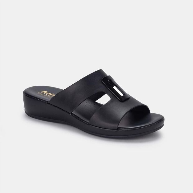 Bata Comfit Women Black Sandal