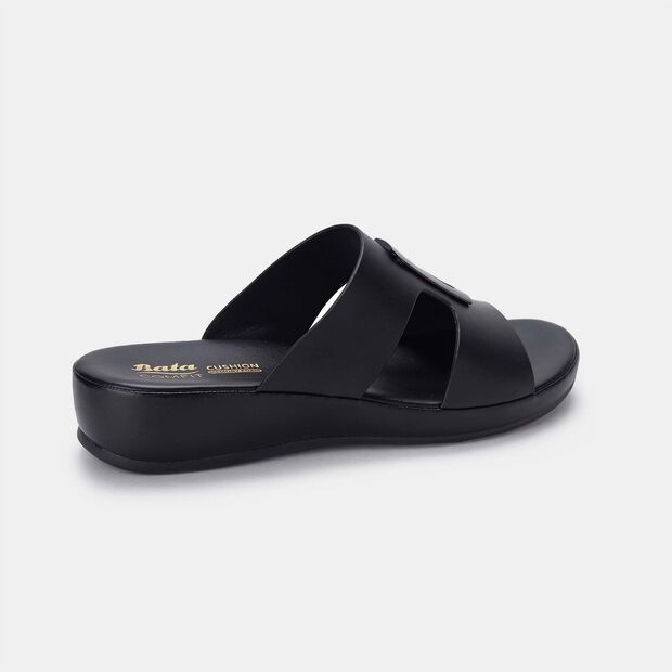 Bata Comfit Women Black Sandal