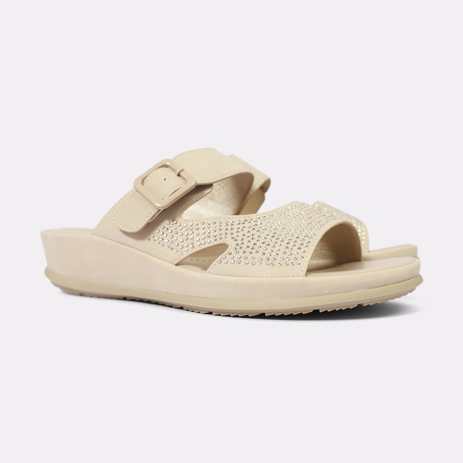 Bata Women Light Gold Sandal