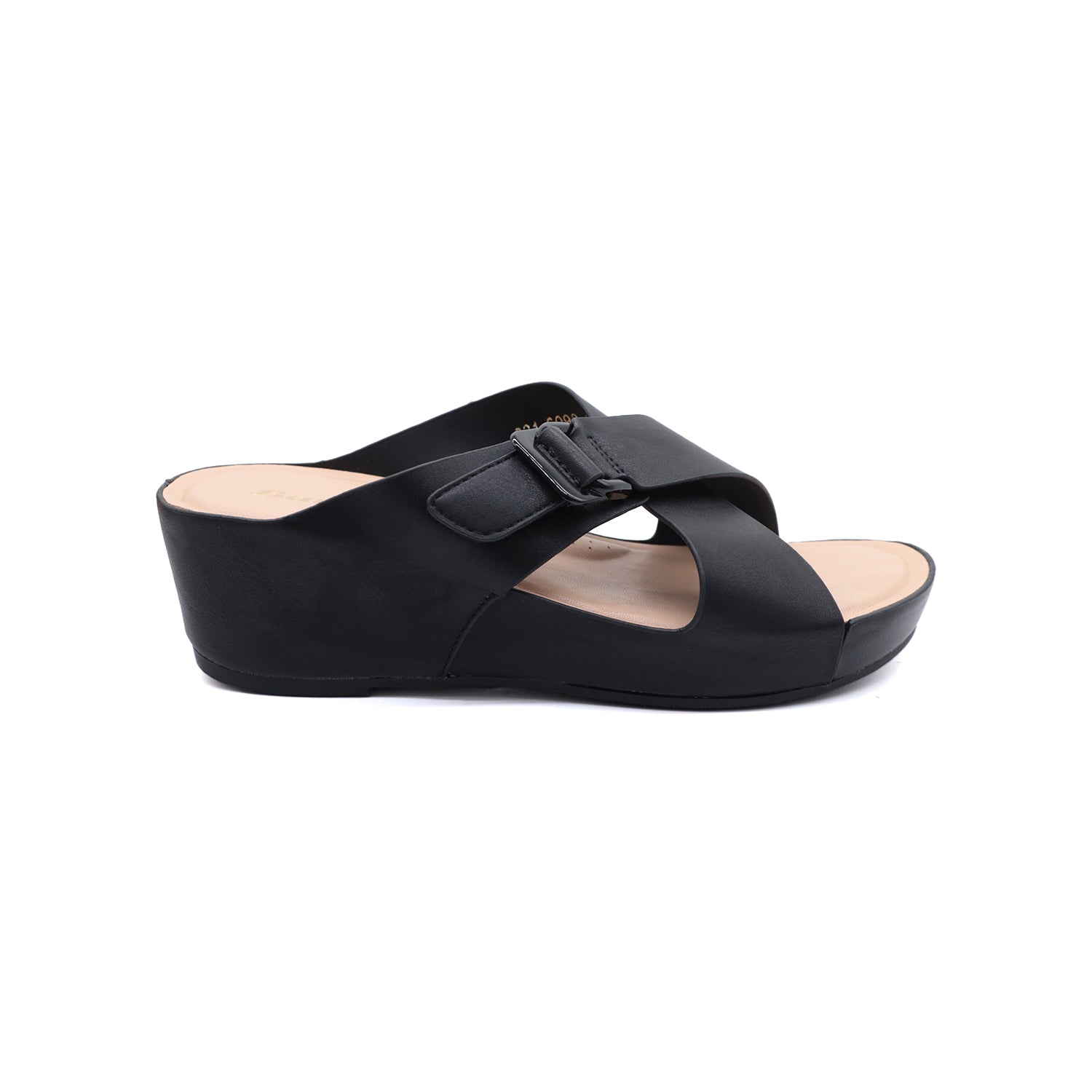 Bata Comfit Women Black Sandal