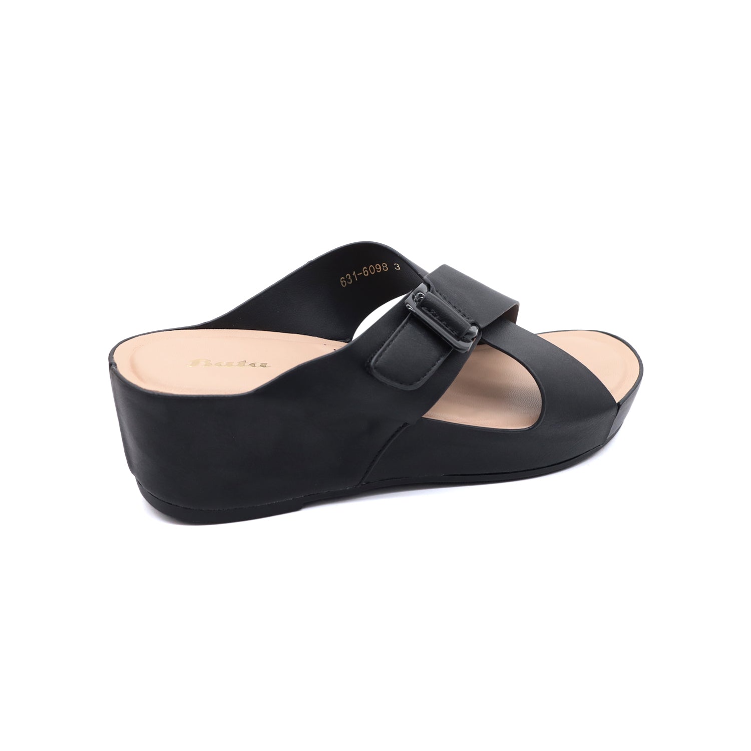 Bata Comfit Women Black Sandal