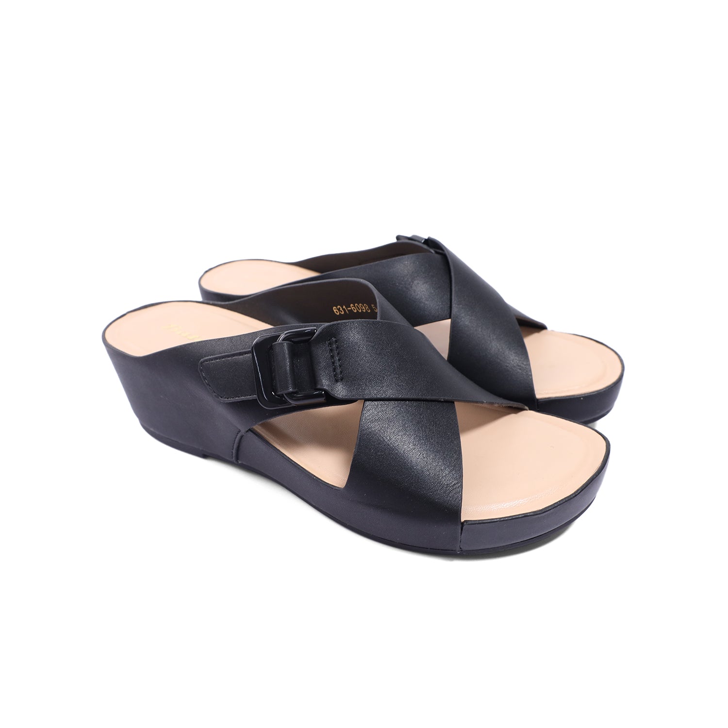 Bata Comfit Women Black Sandal