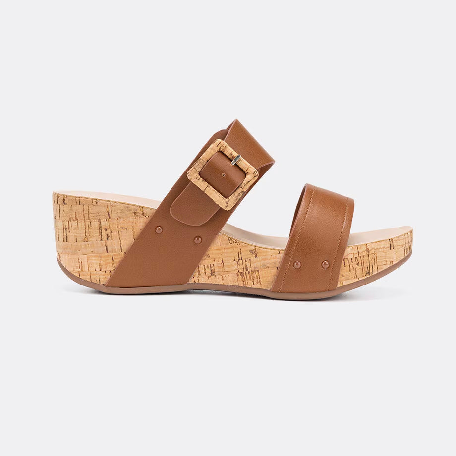 Bata Women Tan Sandal