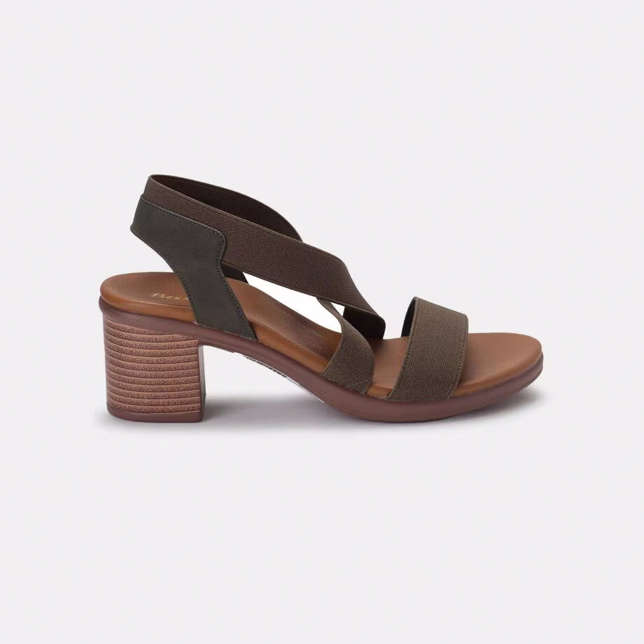 Bata Women Olive Heel