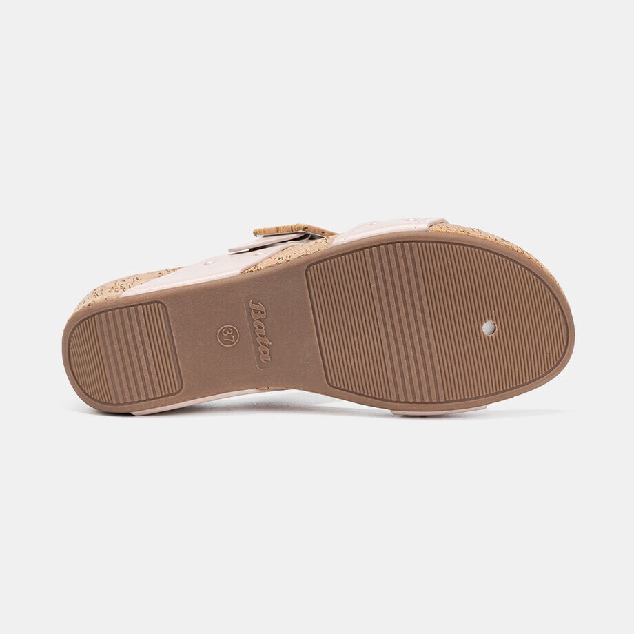 Bata Women Beige Sandal