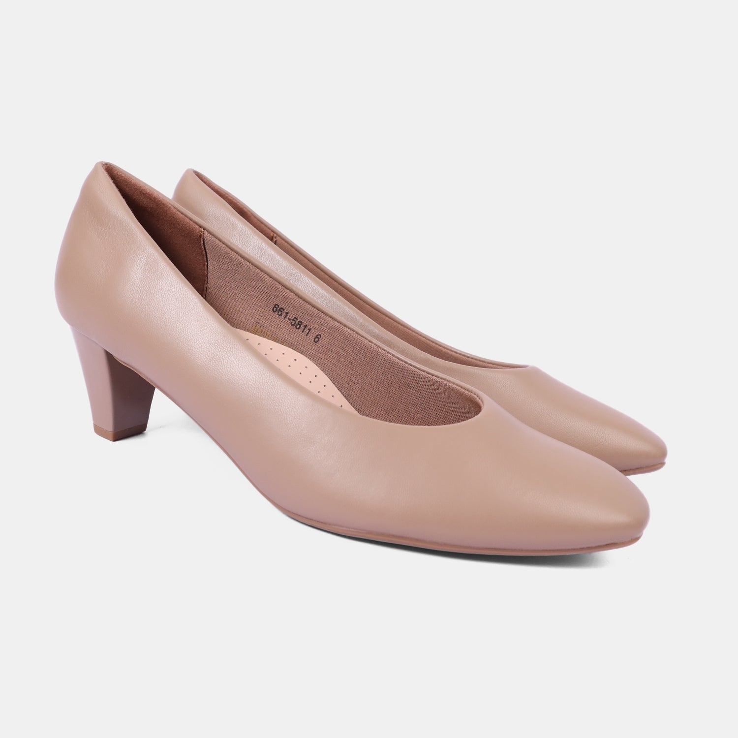 Bata Comfit Women Taupe Heel
