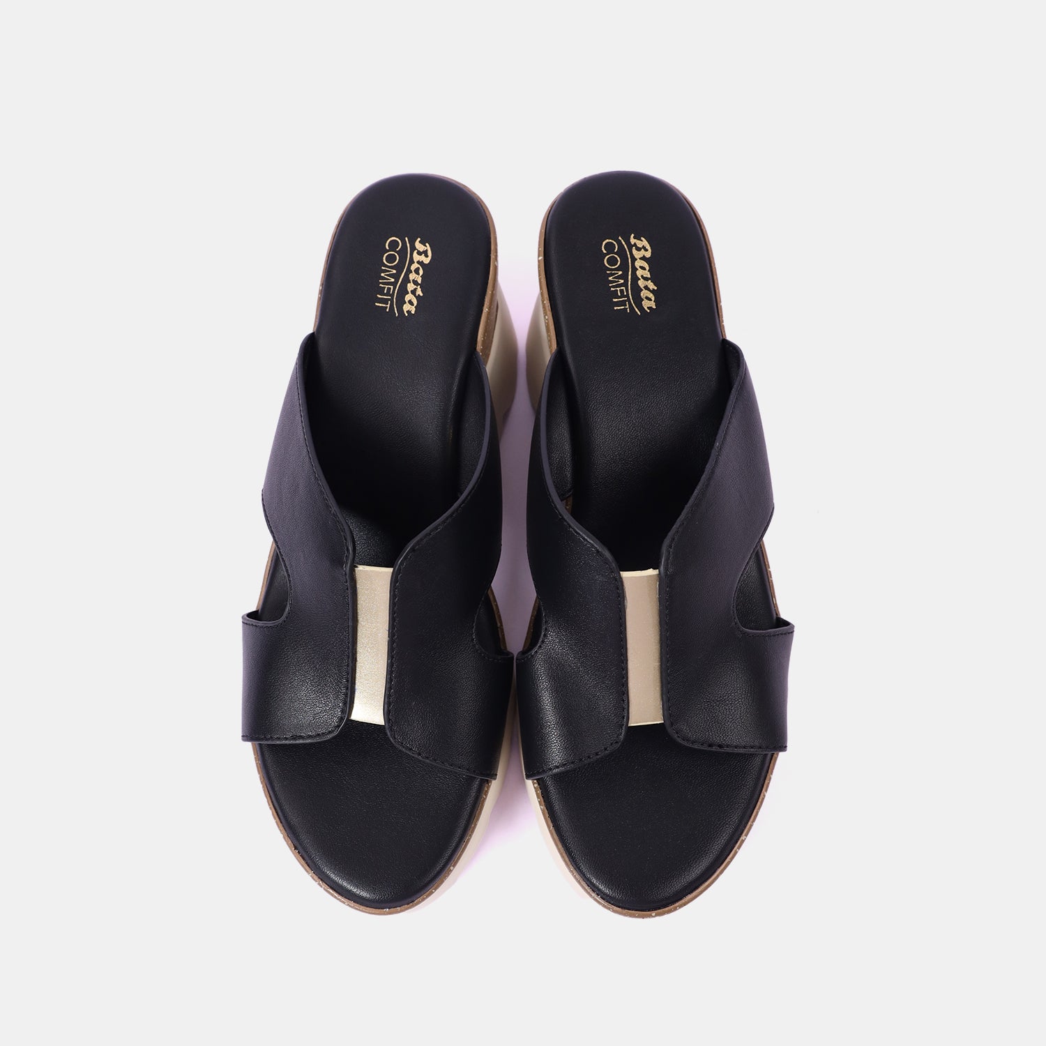 Bata Comfit Women Black Heel