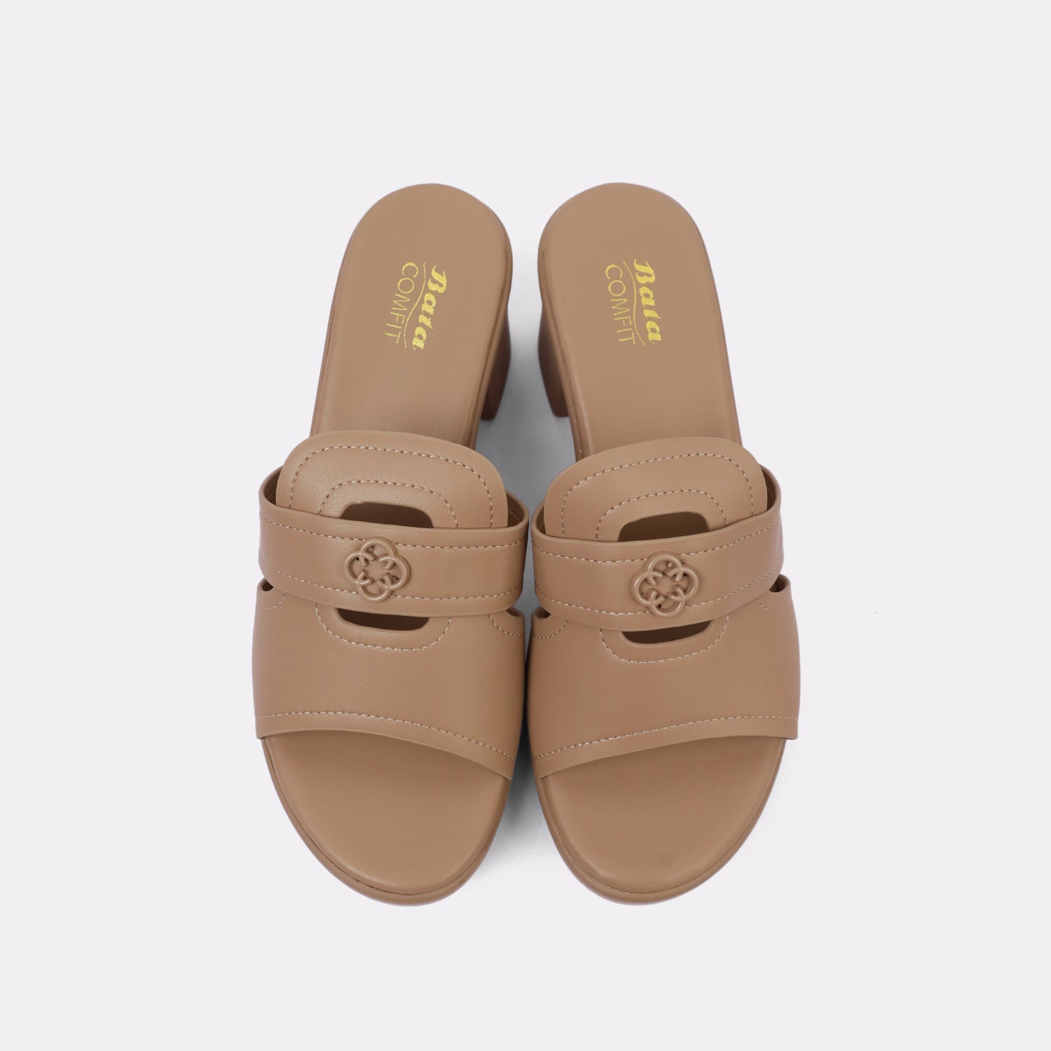 Bata Comfit Women Khaki Heel