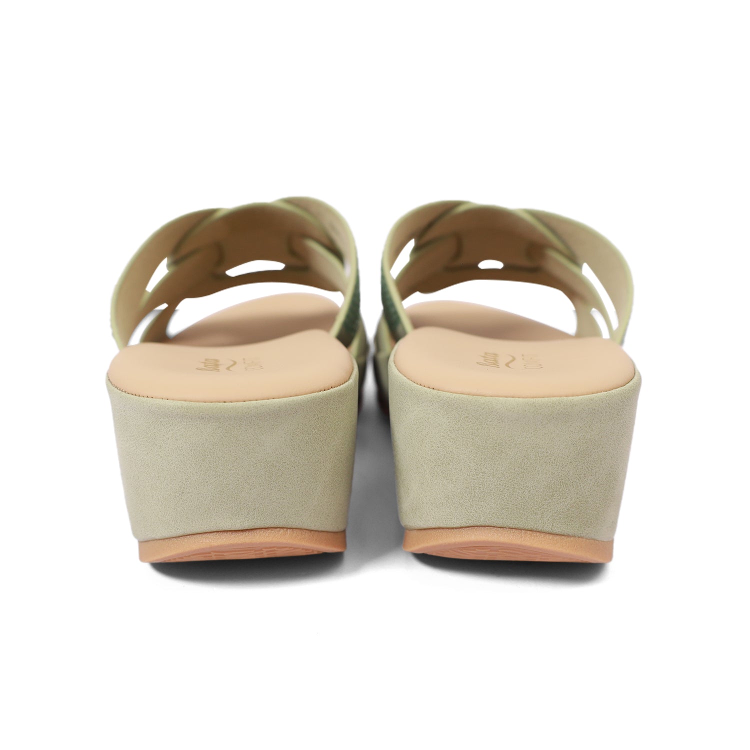 Bata Women Light Mint Green Sandal