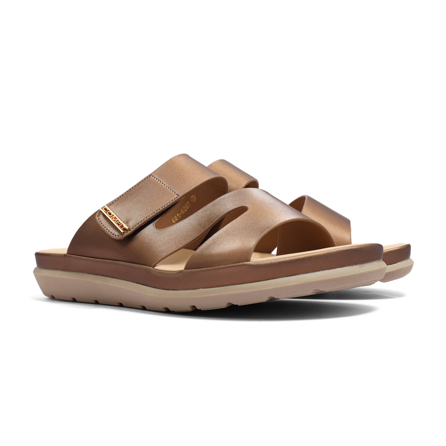 Bata Comfit  Women Bronze Sandal