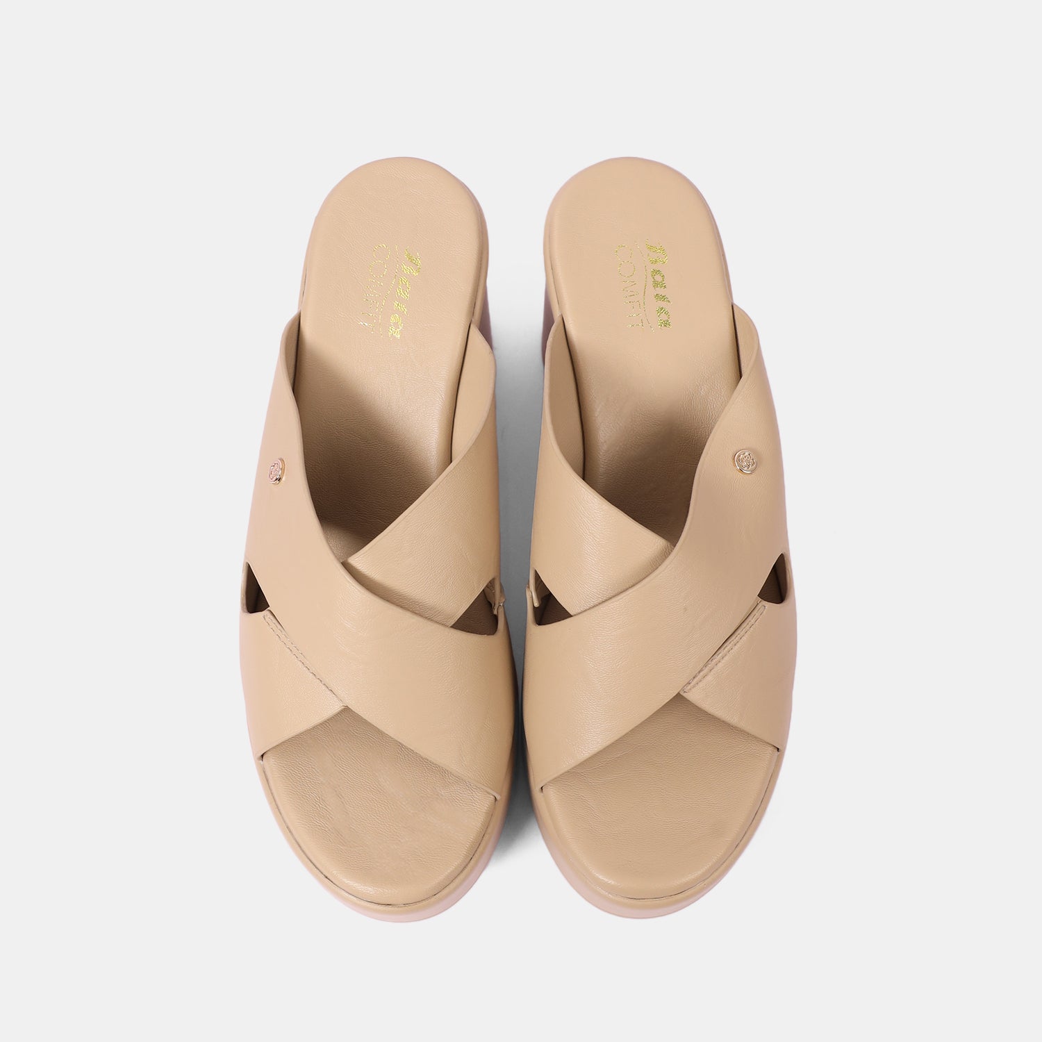 Bata Comfit Women Dark Beige Heel