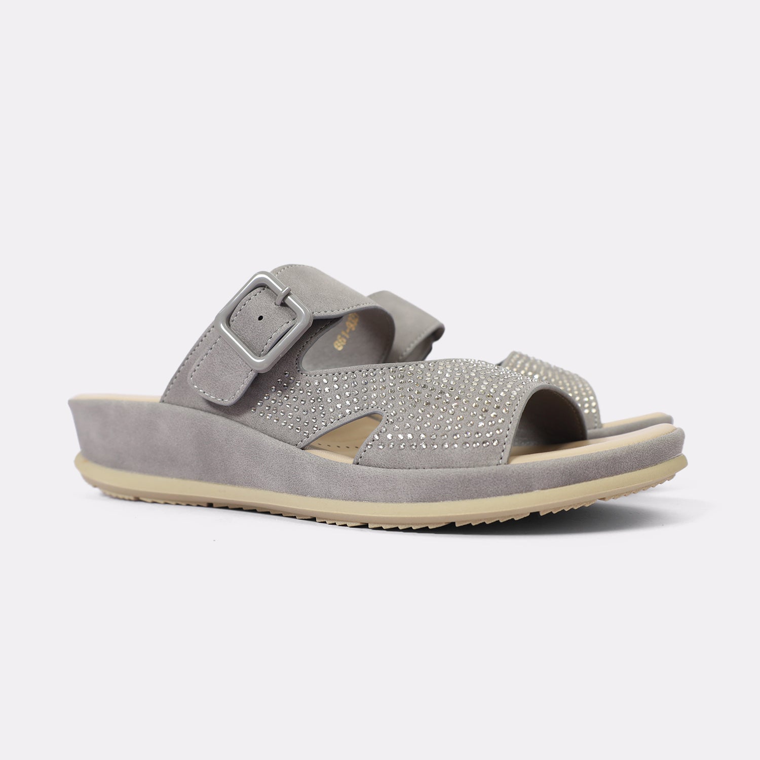 Bata Women Grey Sandal