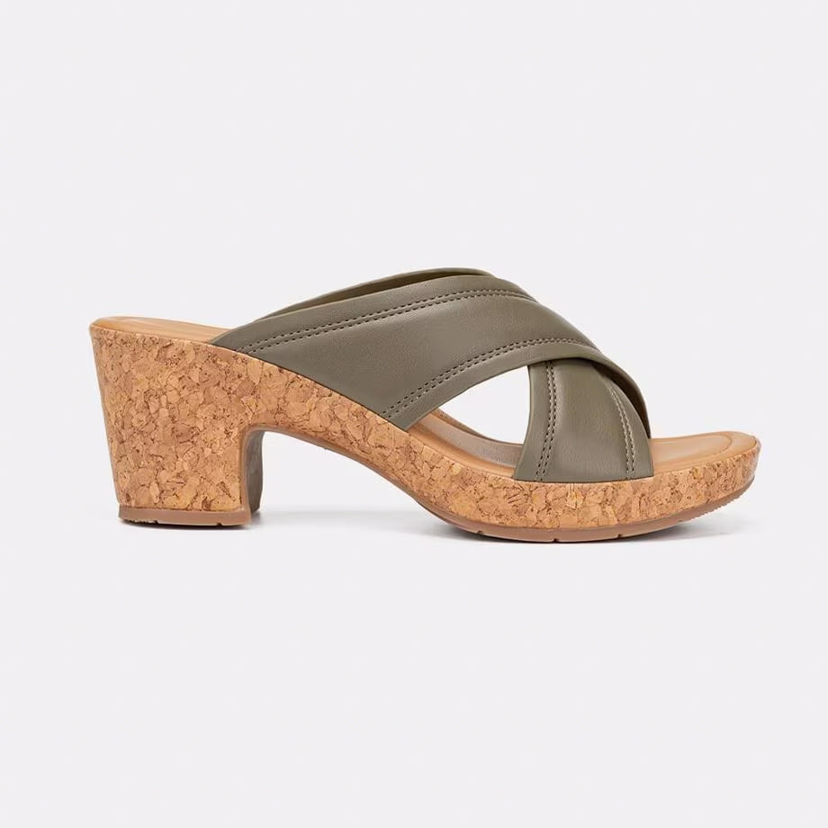 Bata Comfit Women Green Heel