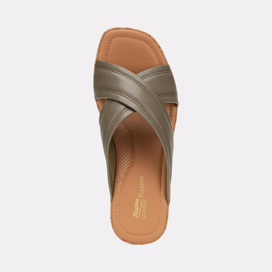 Bata Comfit Women Green Heel