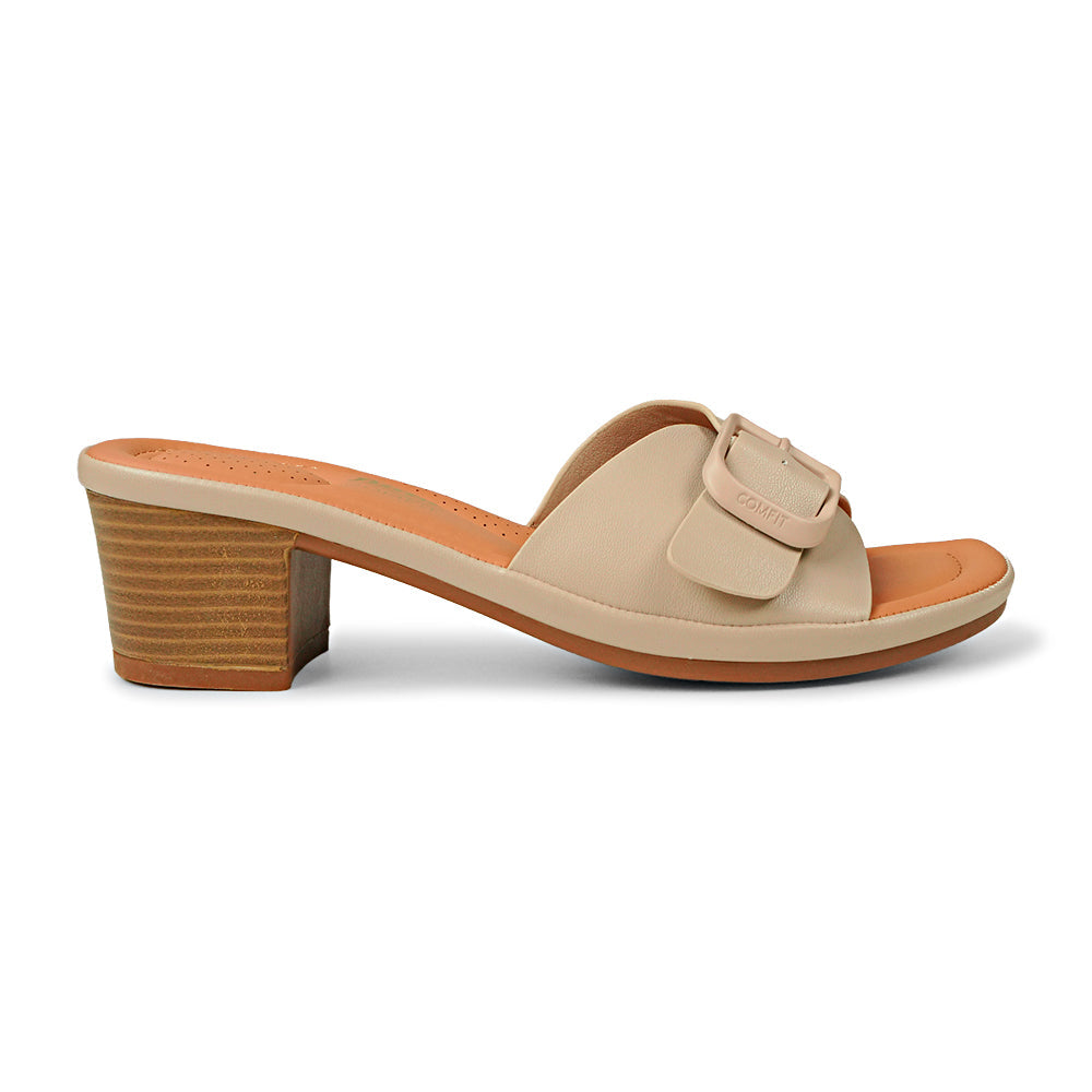 Bata Comfit Women Beige Heel