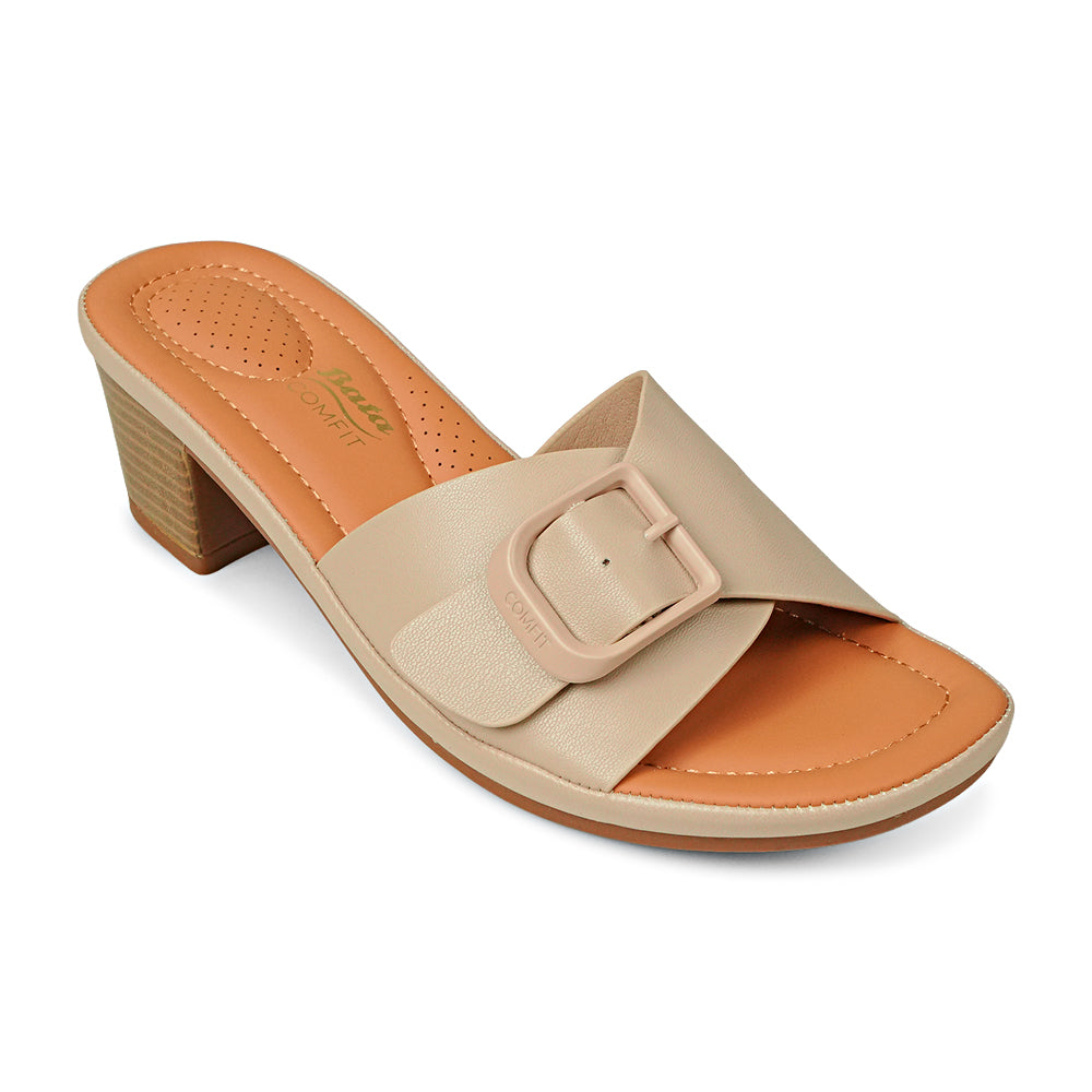 Bata Comfit Women Beige Heel