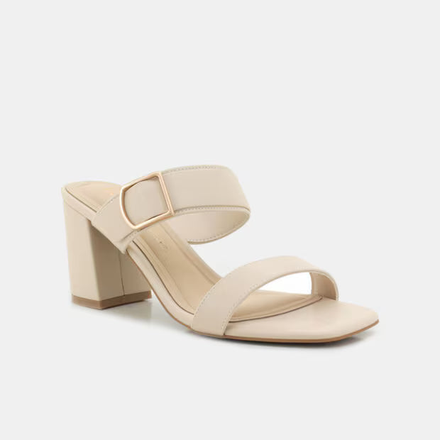 Bata Women Off White Heel