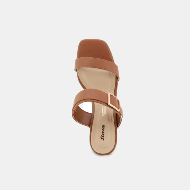 Bata Women Brown Heel