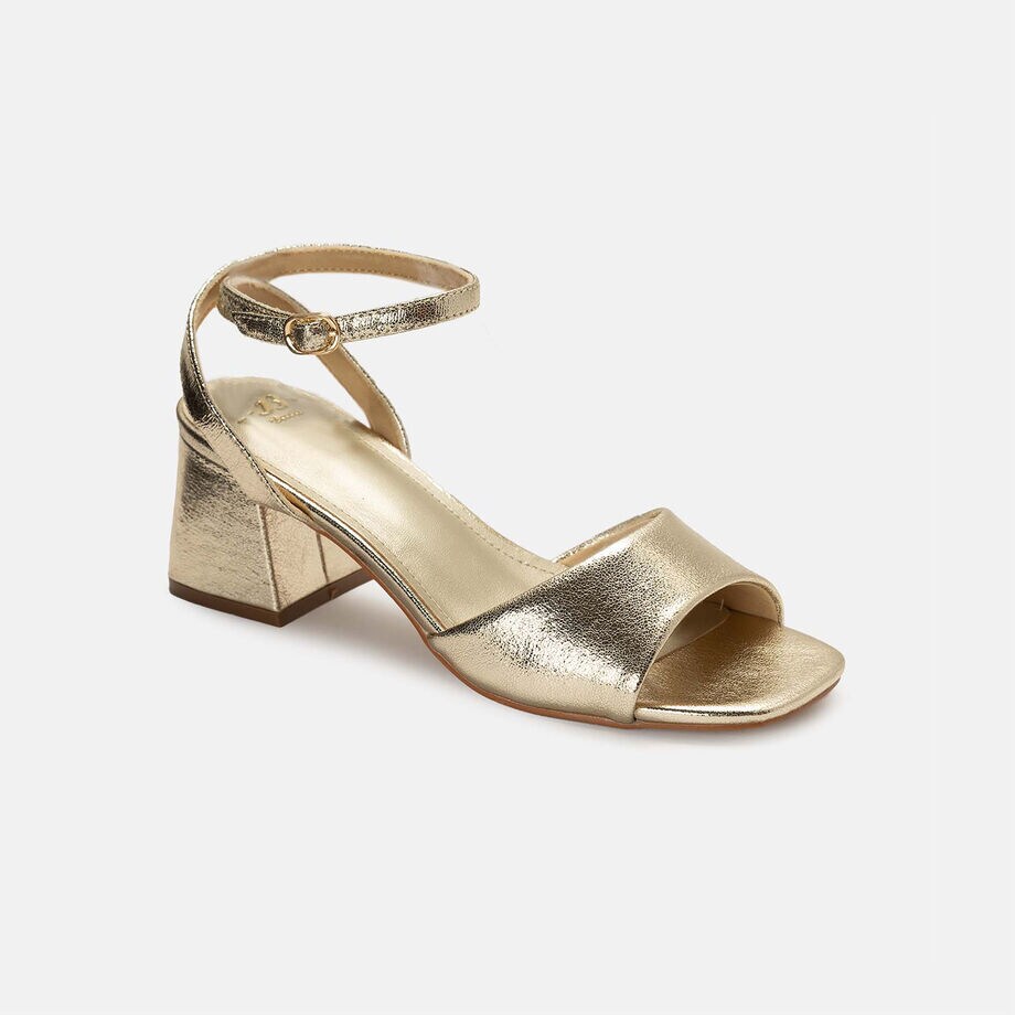Bata Women Light Gold Heel