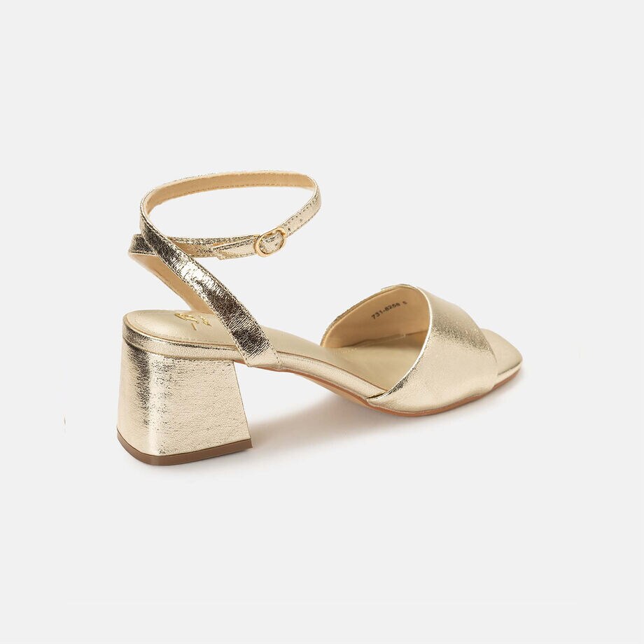 Bata Women Light Gold Heel