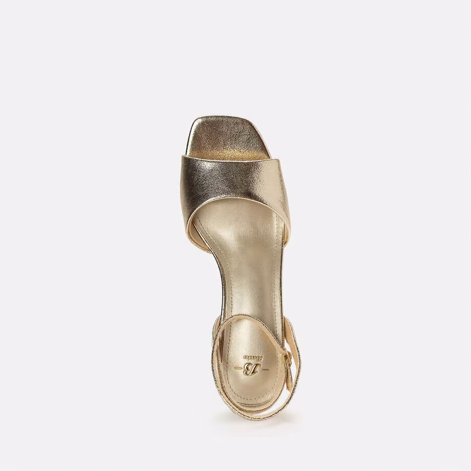 Bata Women Light Gold Heel