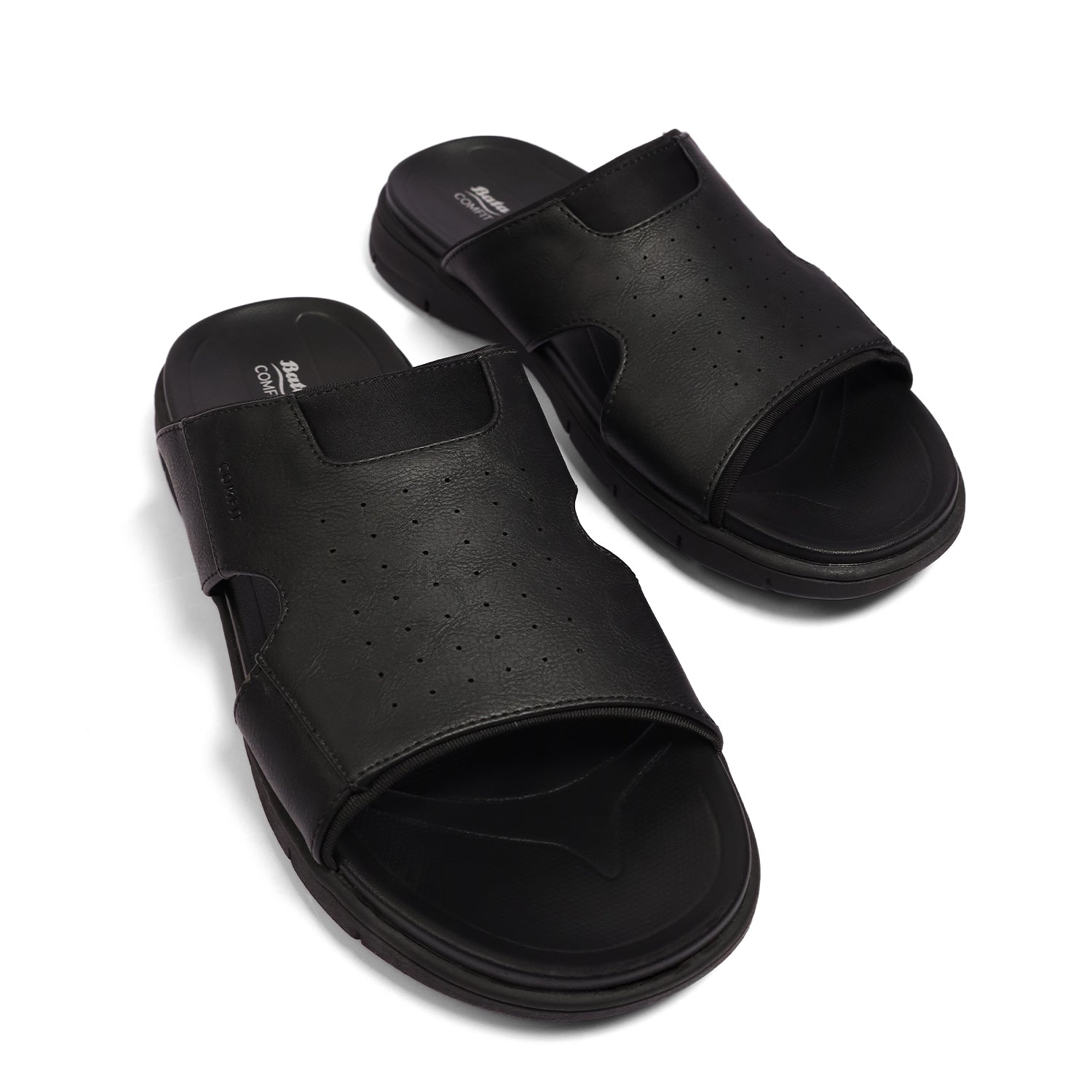 Bata Comfit Men Black Sandal