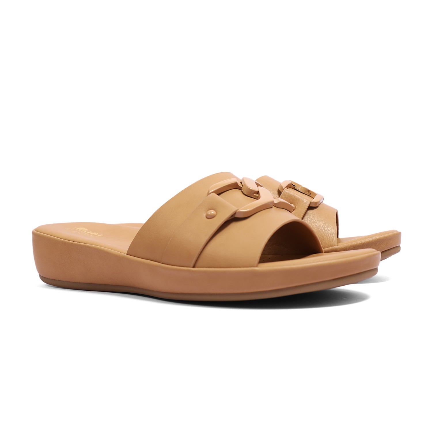 Bata Comfit  Women Camel Sandal
