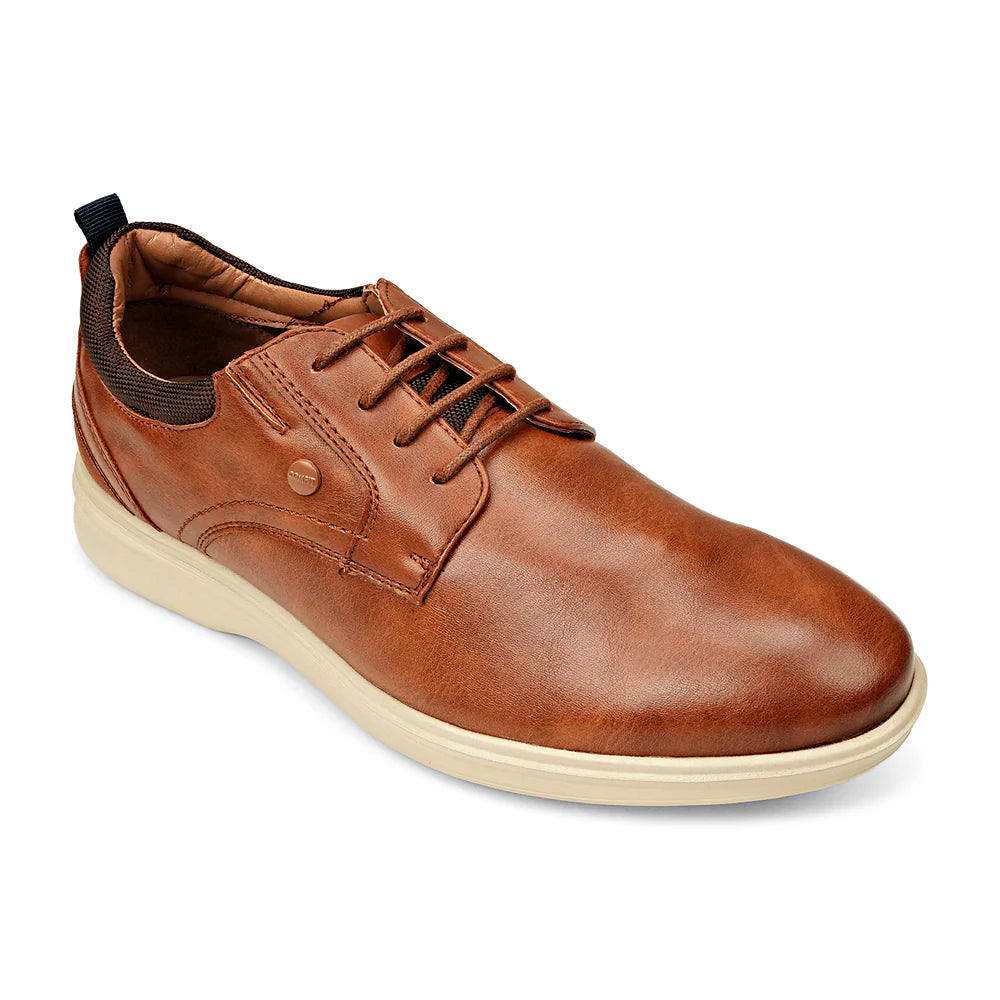 Bata Men Tan Lace Up