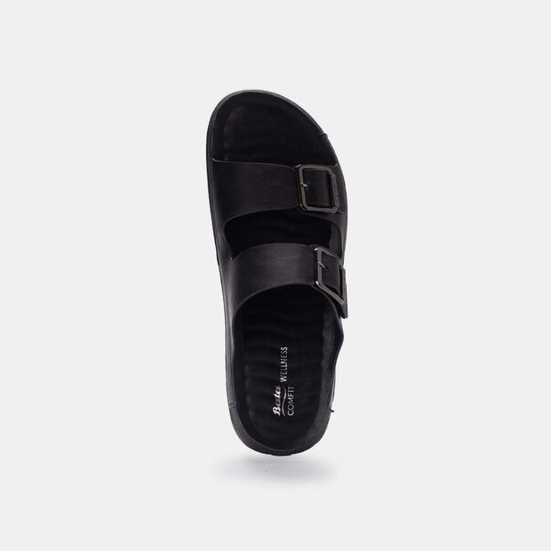 Bata Comfit Men Black Sandal