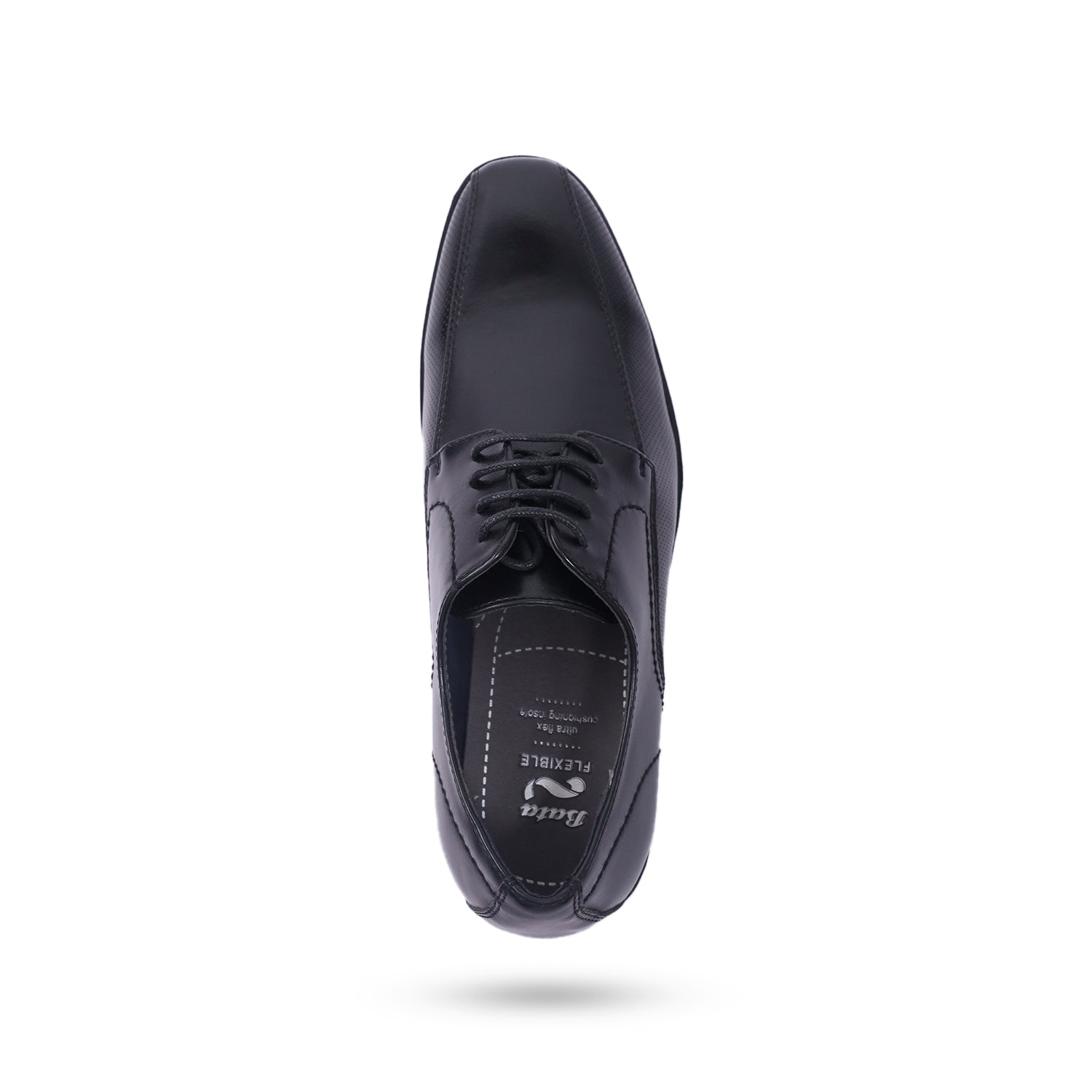 Bata Flexible Men Black Lace Up