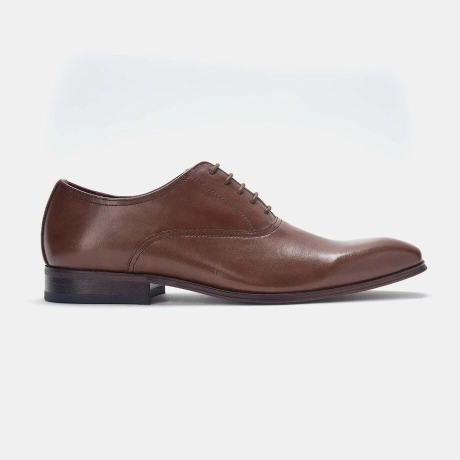 Bata Comfit Men Brown Lace Up