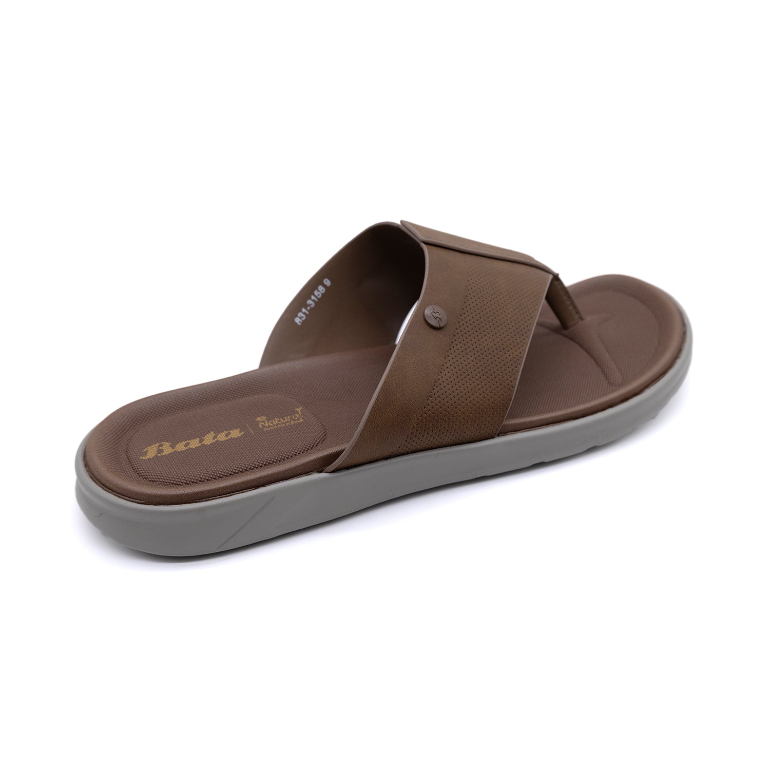Bata Men Camel Sandal