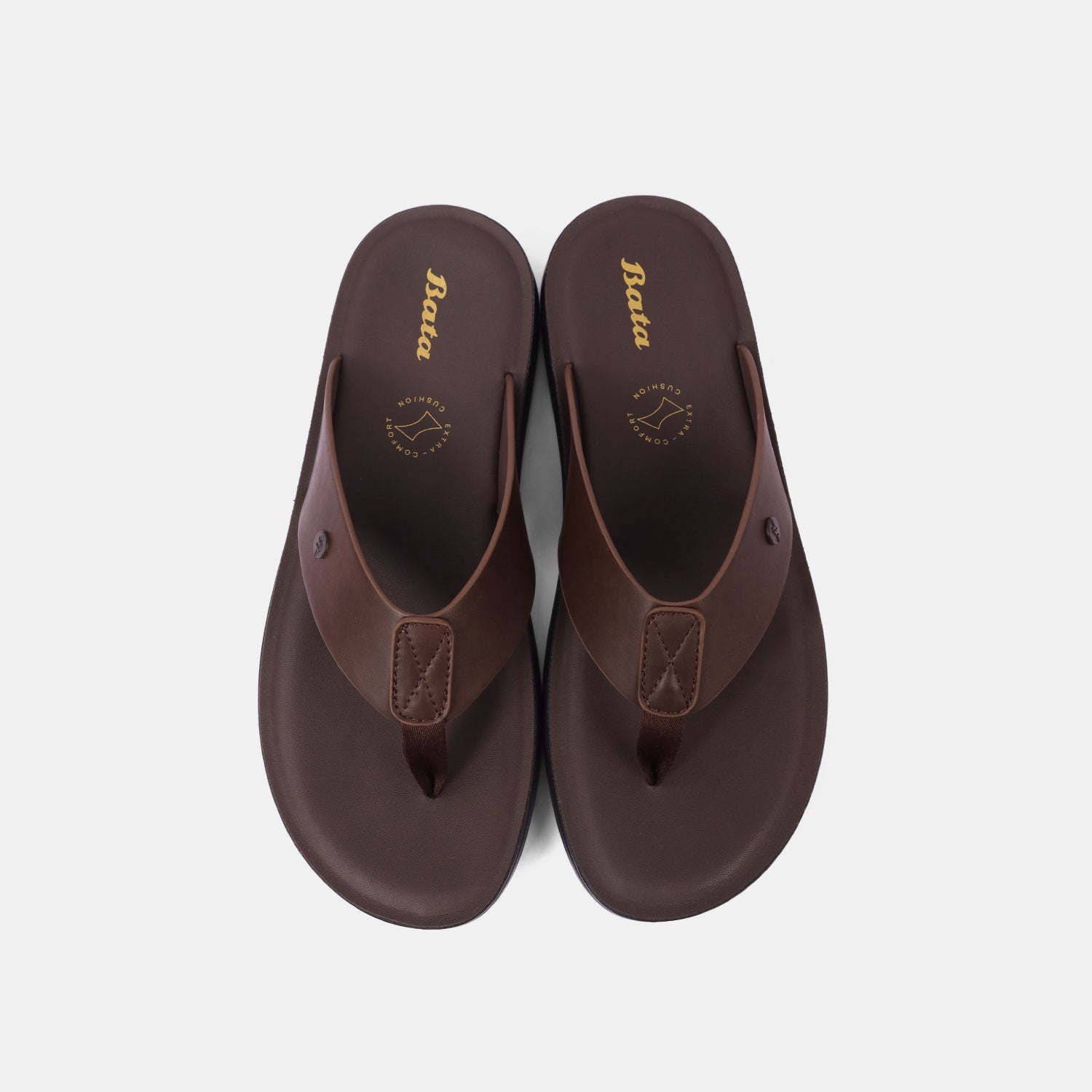 Bata Men Dk Brown Sandal