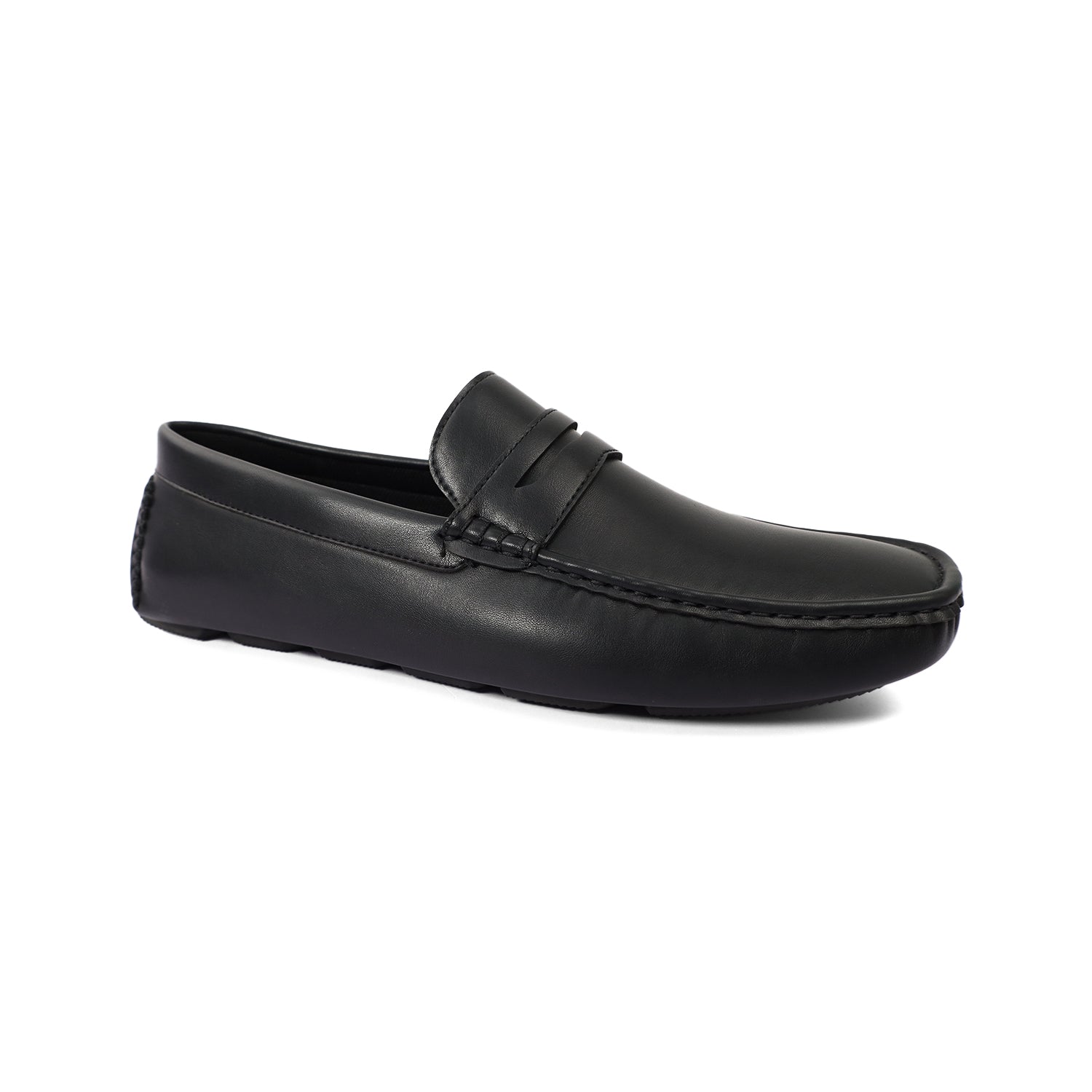 Bata Flexible Men Black Loafer
