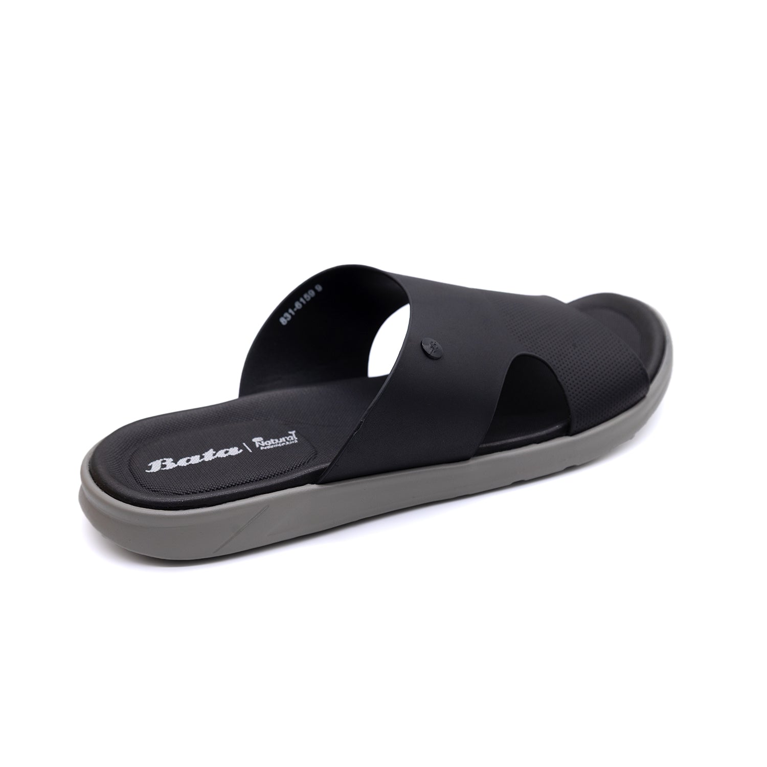 Bata Men Black Sandal