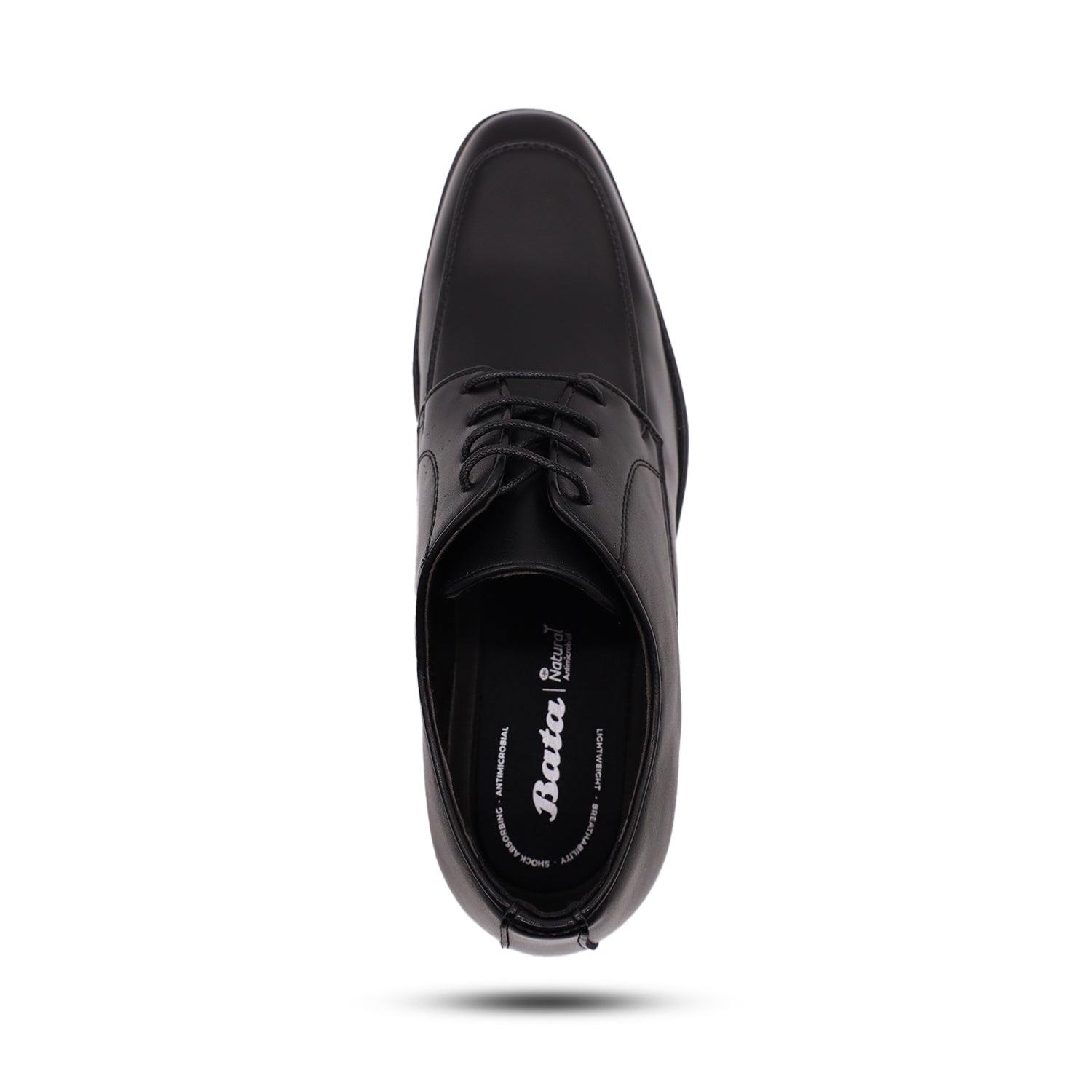 Bata Men Black Lace Up