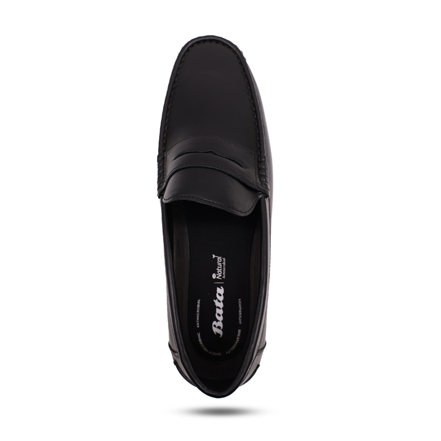 Bata Men Black Loafer