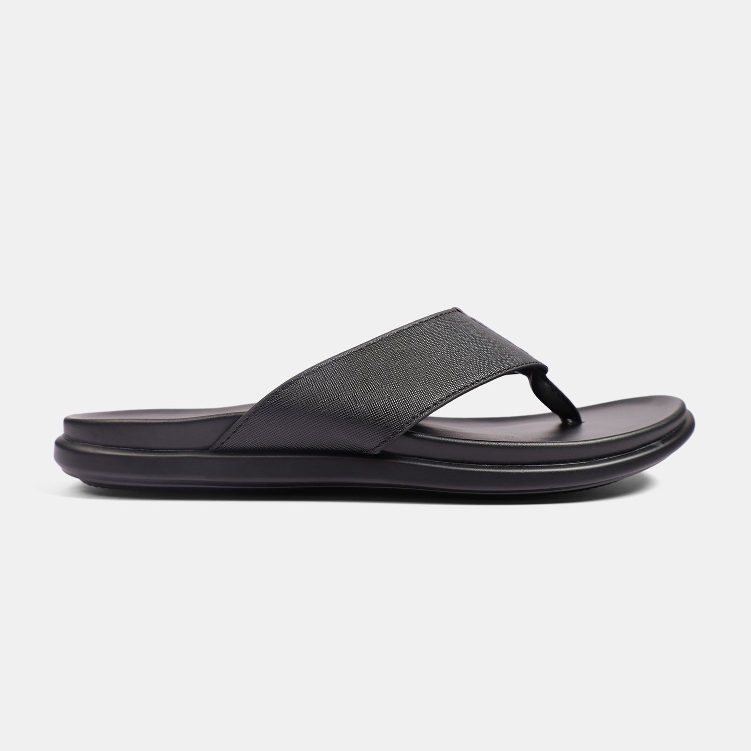 Bata Men Black Sandal