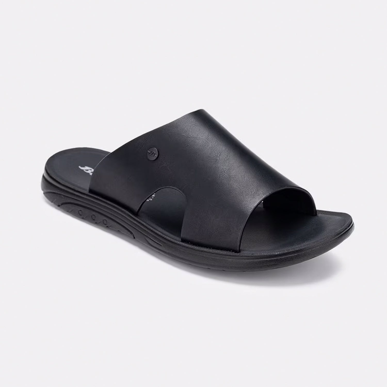 Bata Men Black Sandal