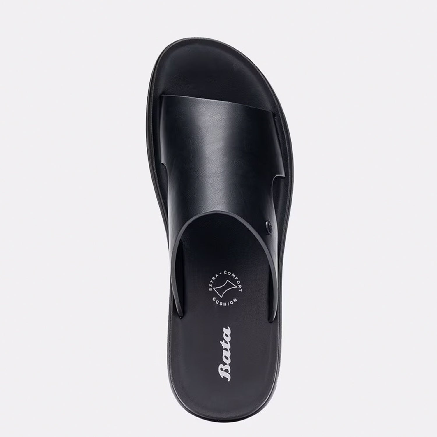 Bata Men Black Sandal