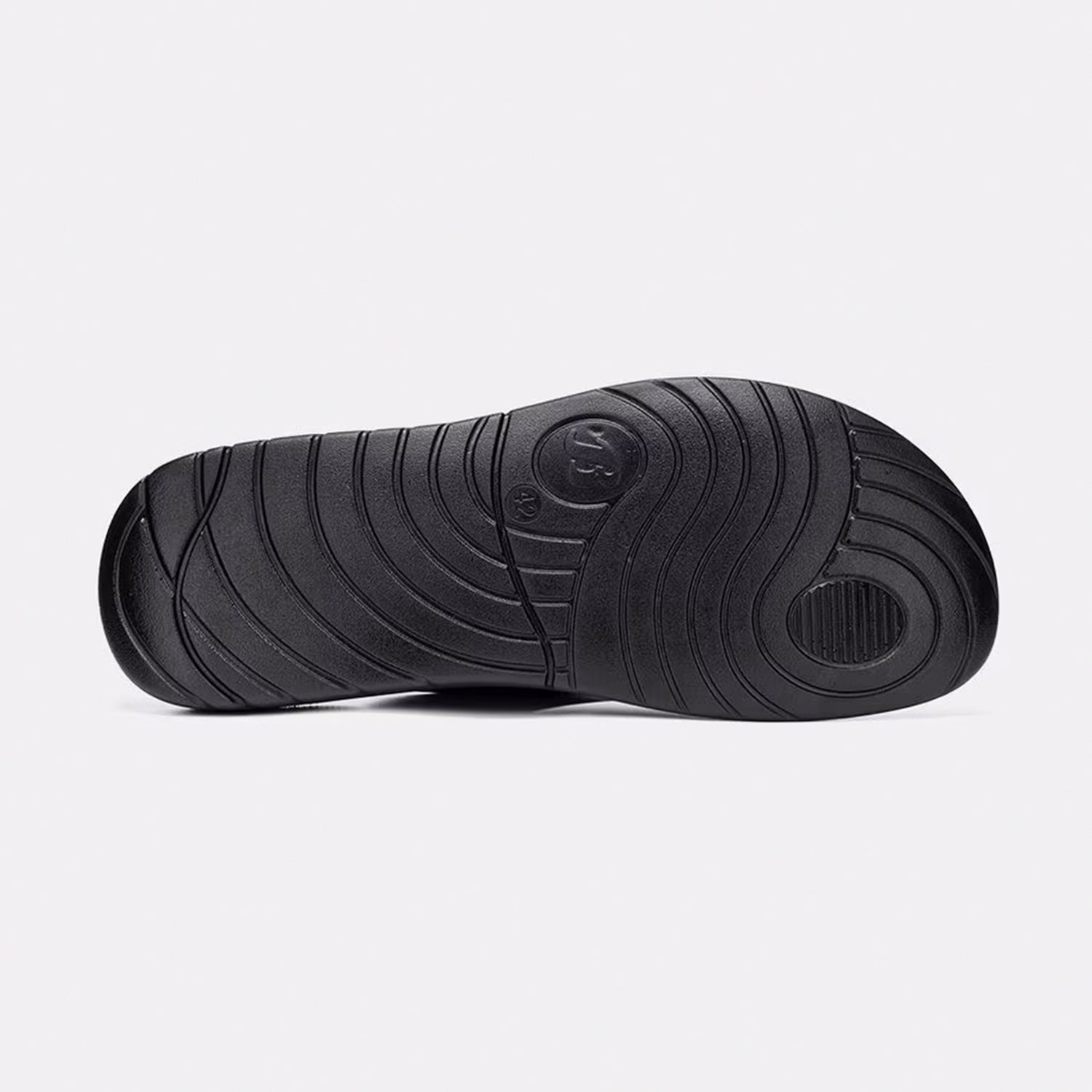 Bata Men Black Sandal