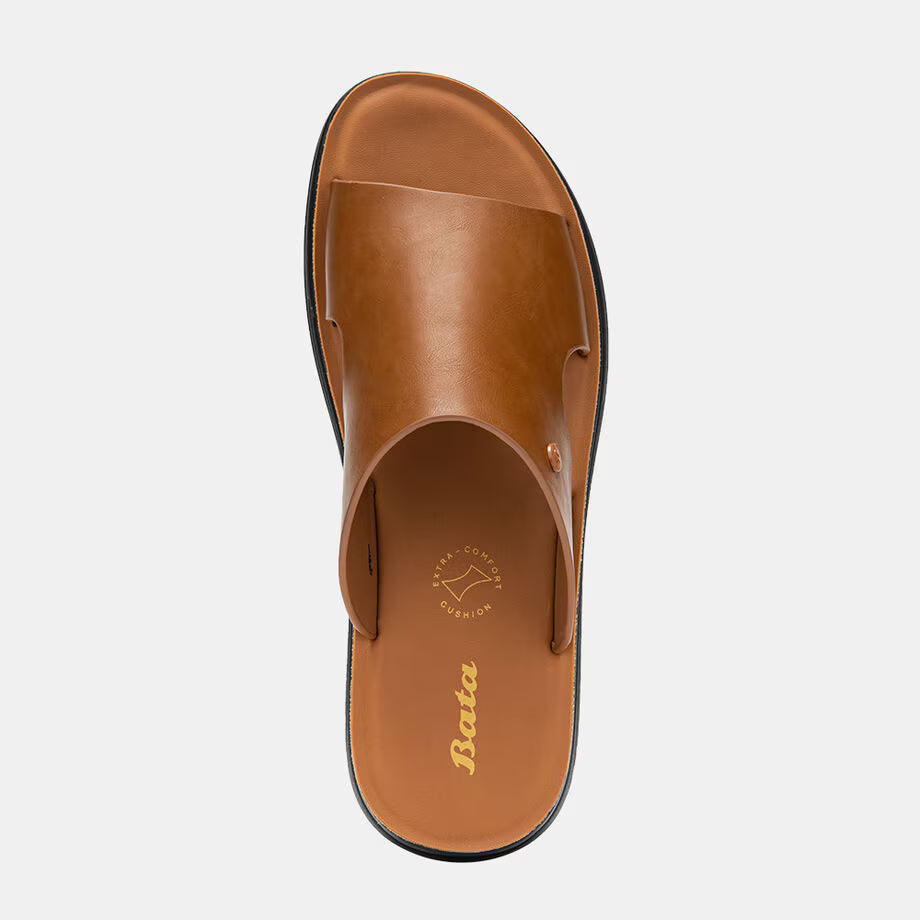Bata Men Tan Sandal
