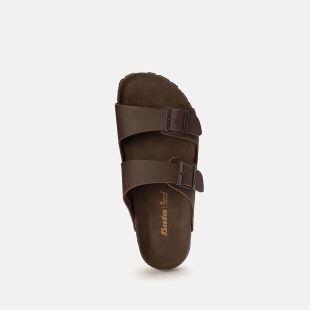 Bata Men Brown Sandal