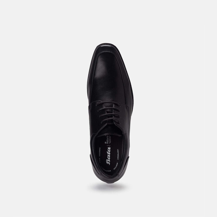 Bata Men Black Lace-Up